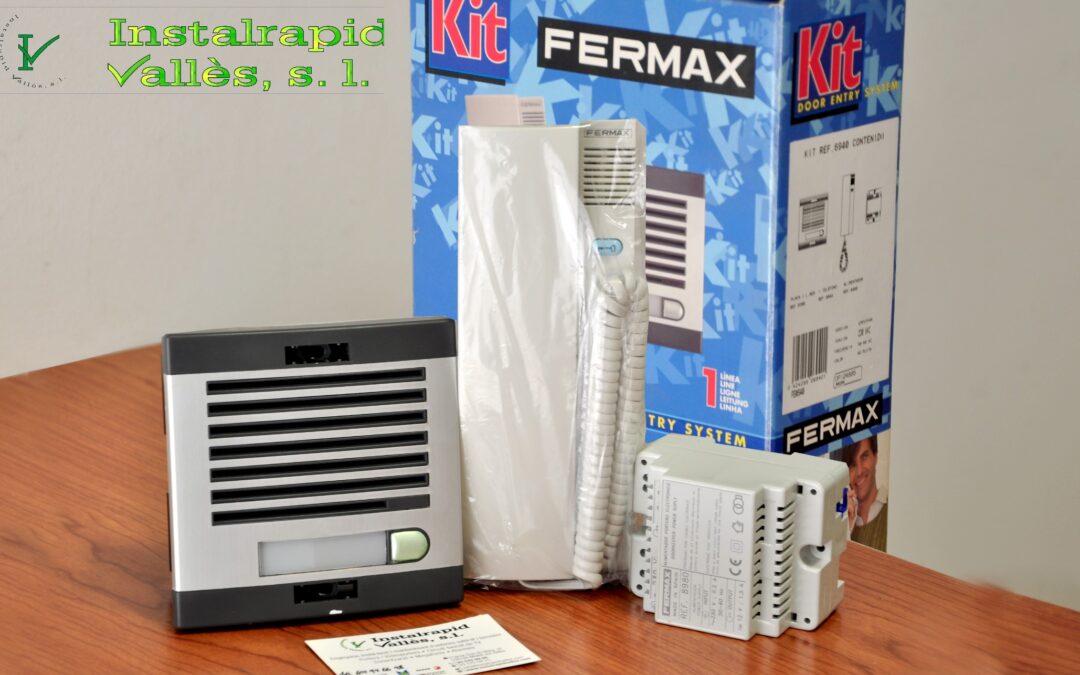 Instalrapid Vallès S.L., antenas Mollet del Vallès,Portero Fermax new loft Kit, precio oferta 49 €  (IVA incluido)