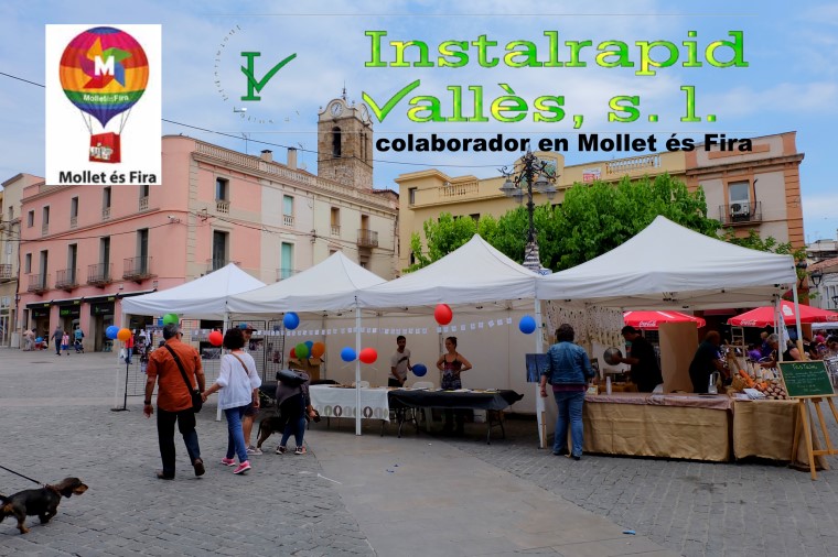 Instalrapid Vallès S.L., antenas Mollet del Vallès, Mollet és Fira 2016, colabora amb el comerç local