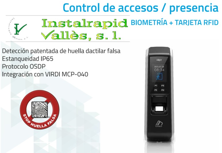 Quien instala Dispositivos de Control de Presencia para trabajadores, Instalrapid Vallès, Barcelona