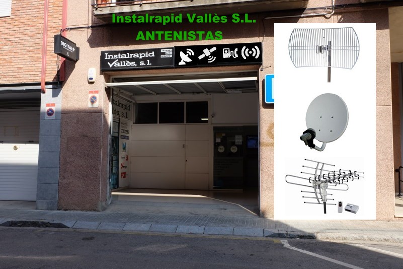 Instaladores de Antena de TV Comunitaria, Antena parabólica, Alarmas Seguridad, Vídeo Portero Digital ABB, Instalrapid Vallès,Barcelona